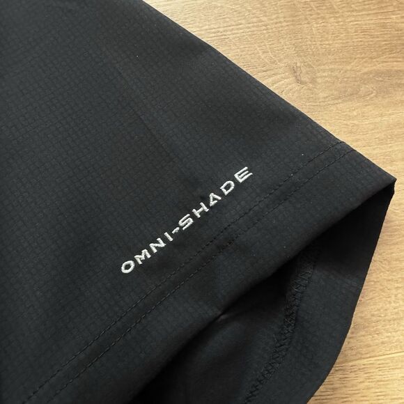 Columbia PFG Florida State Seminoles Fishing Shirt Mens L Black Omni-Shade FSU - Picture 6 of 8